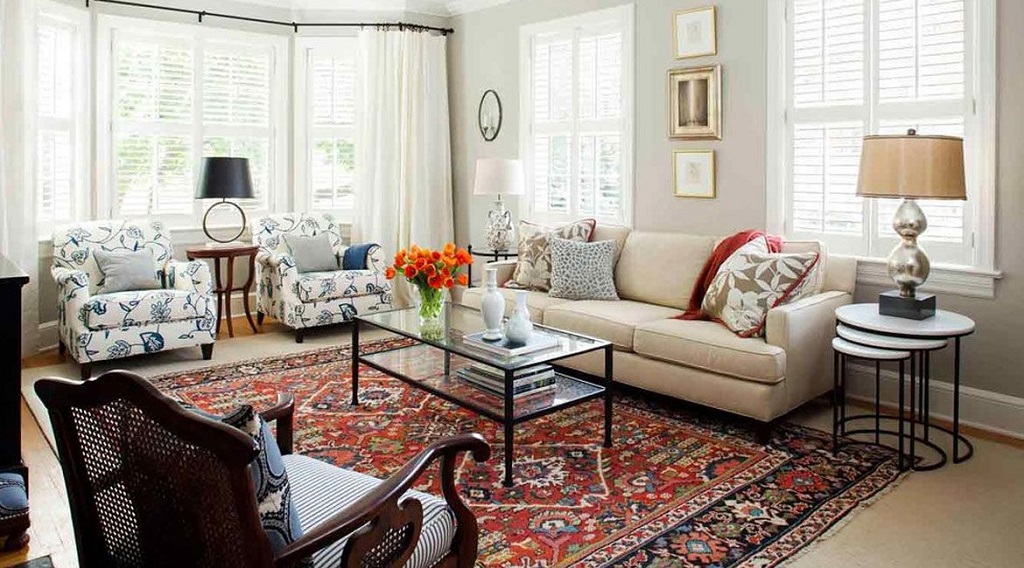 Home with Traditional Rugs