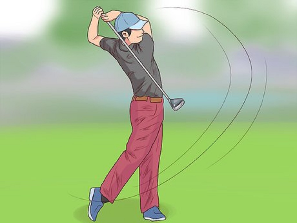 How to drive golf ball