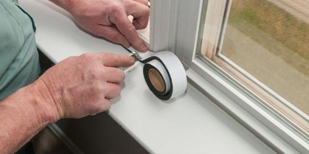 How do you fix drafty windows cheaply