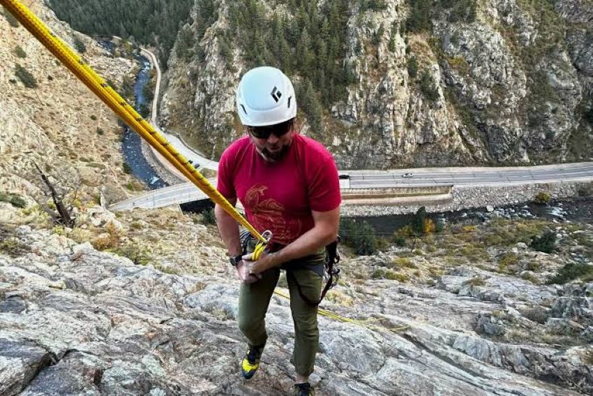 Lightweight climbing rope for long climbs in Nevada (NV)