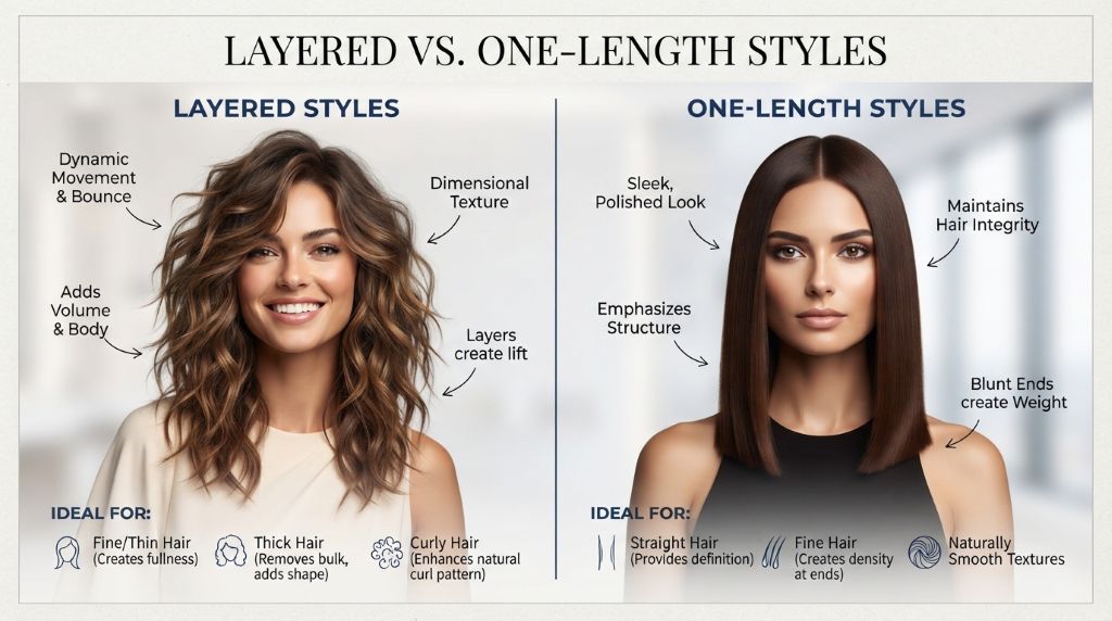 Choosing a haircut for different hair types and textures