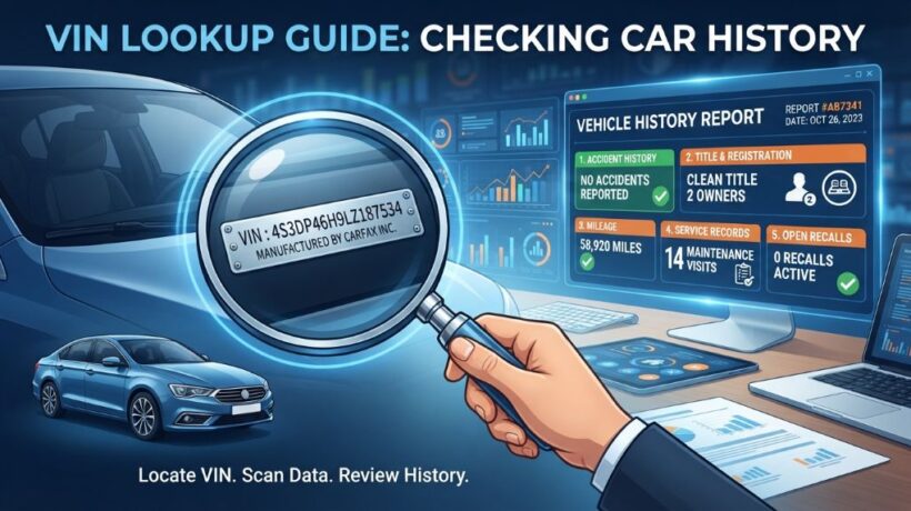 VIN Lookup Guide: How to Check a Car’s History, Specifications, and Recalls