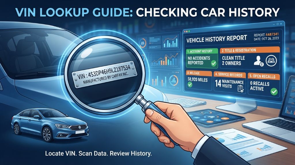 VIN lookup guide for checking car history