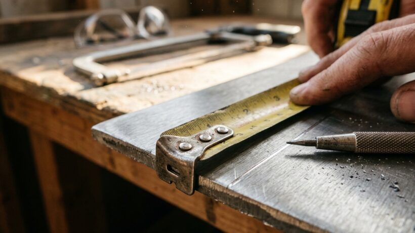 Do Hidden Tape Measure Features Make Cutting Metal Easier for Beginners?